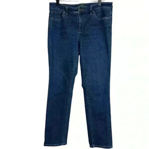 Lauren Ralph Lauren Jeans Co. Straight Leg Dark Wash Denim Women's Size 10